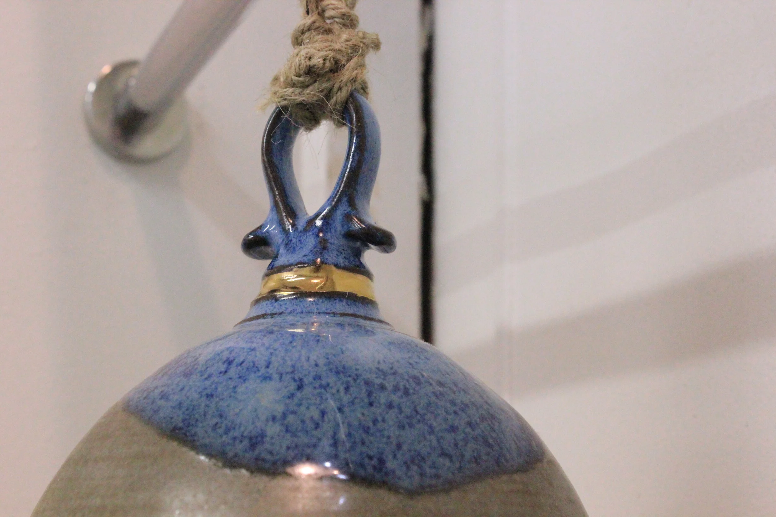 Detail of the bell’s loop.