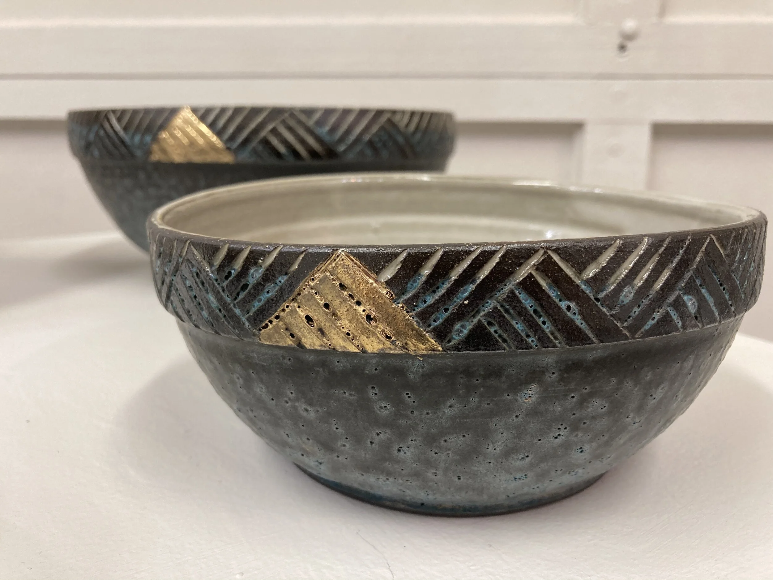 Close-up of Bowl #3 of six.