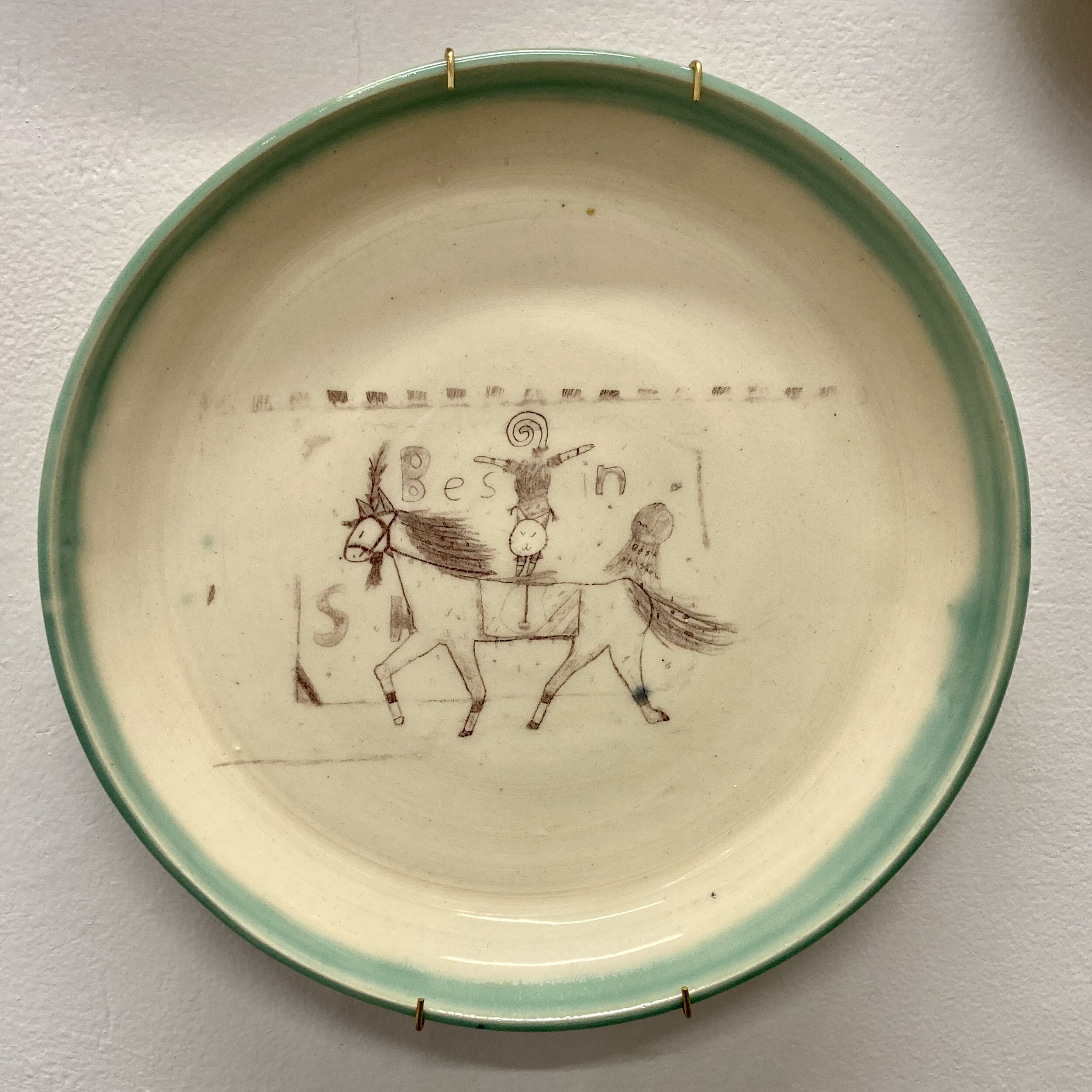 “Best In Show” Porcelain, Iron Image Transfer2021