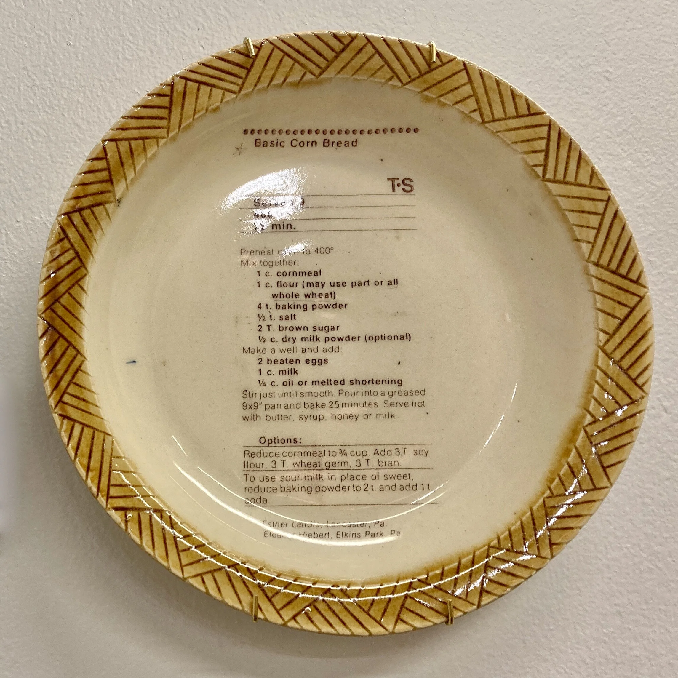More with Less: CornbreadPorcelain, Iron Image Transfer, Mishima Carving 2021