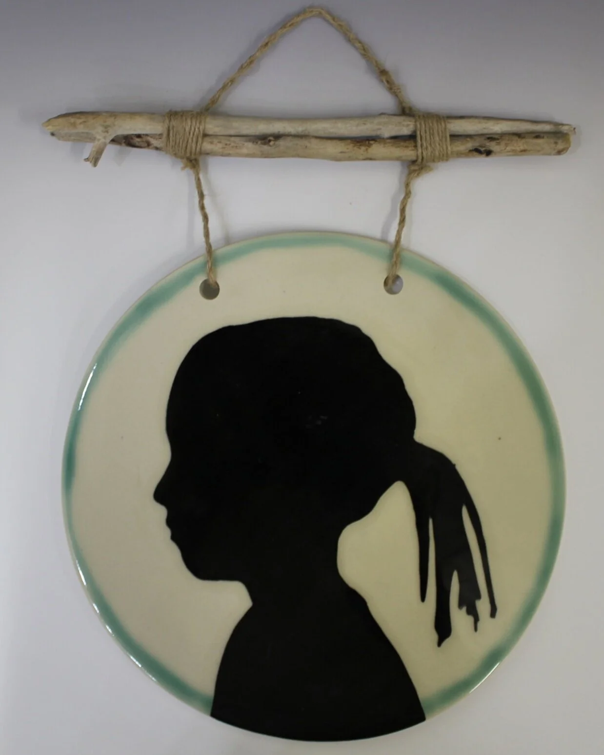 A Portrait of Wonder 2Porcelain, Black Underglaze 2021