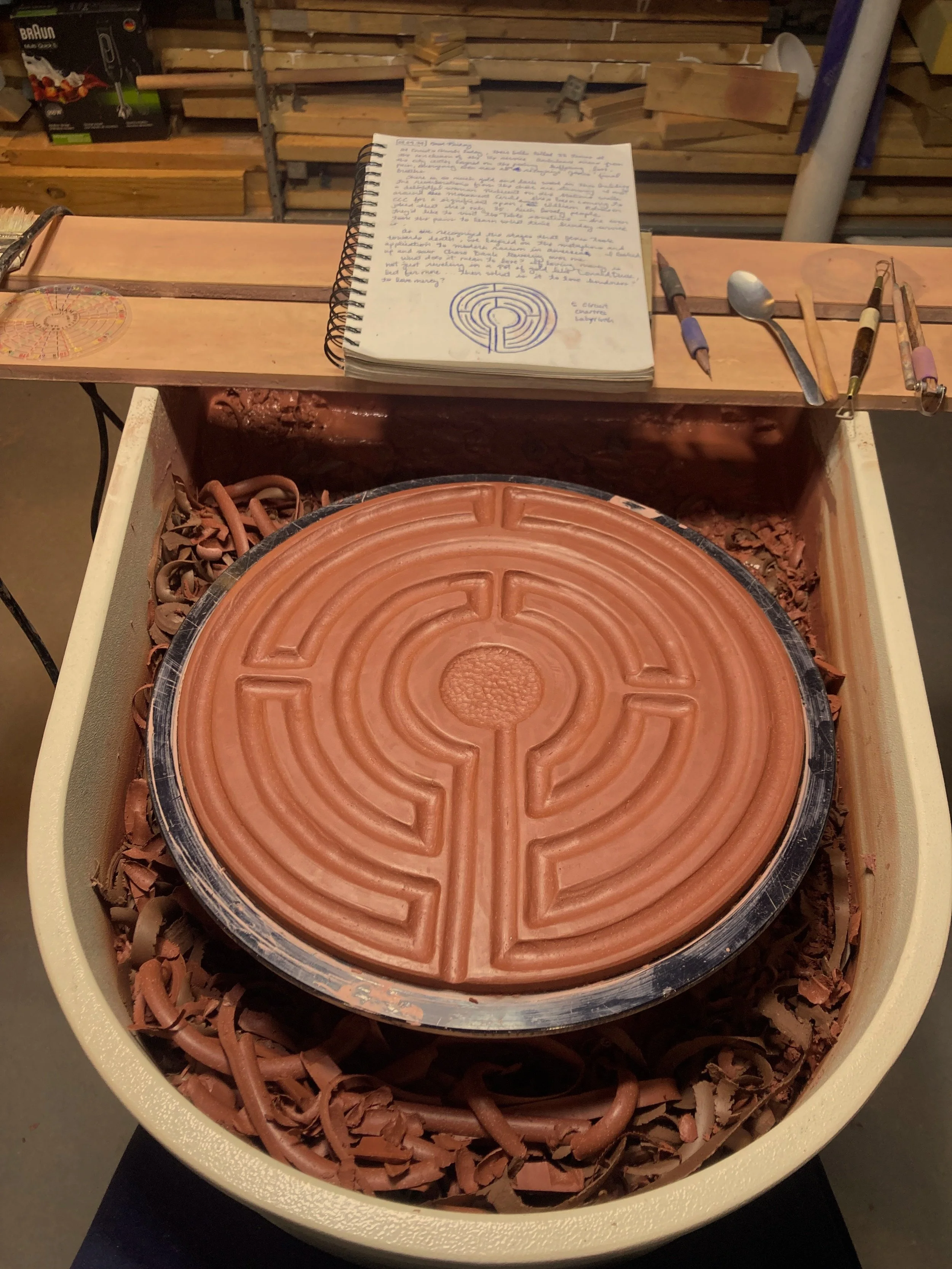 May 15th WORKSHOP: Make a Finger Labyrinth