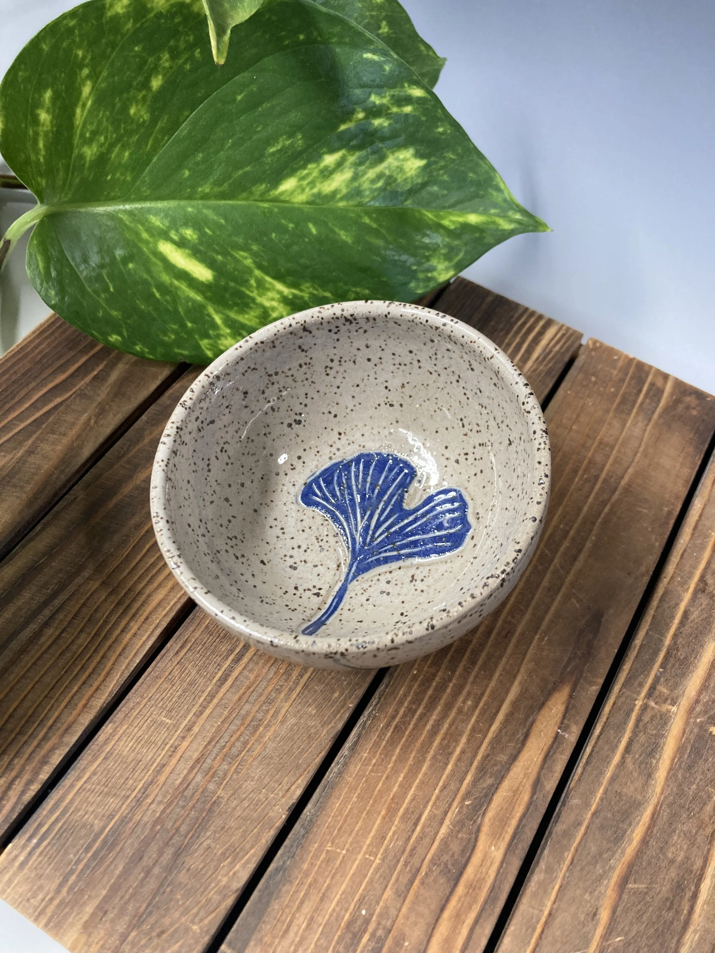 41. Gingko Girl (Gingko Dipping Sauce Bowl)