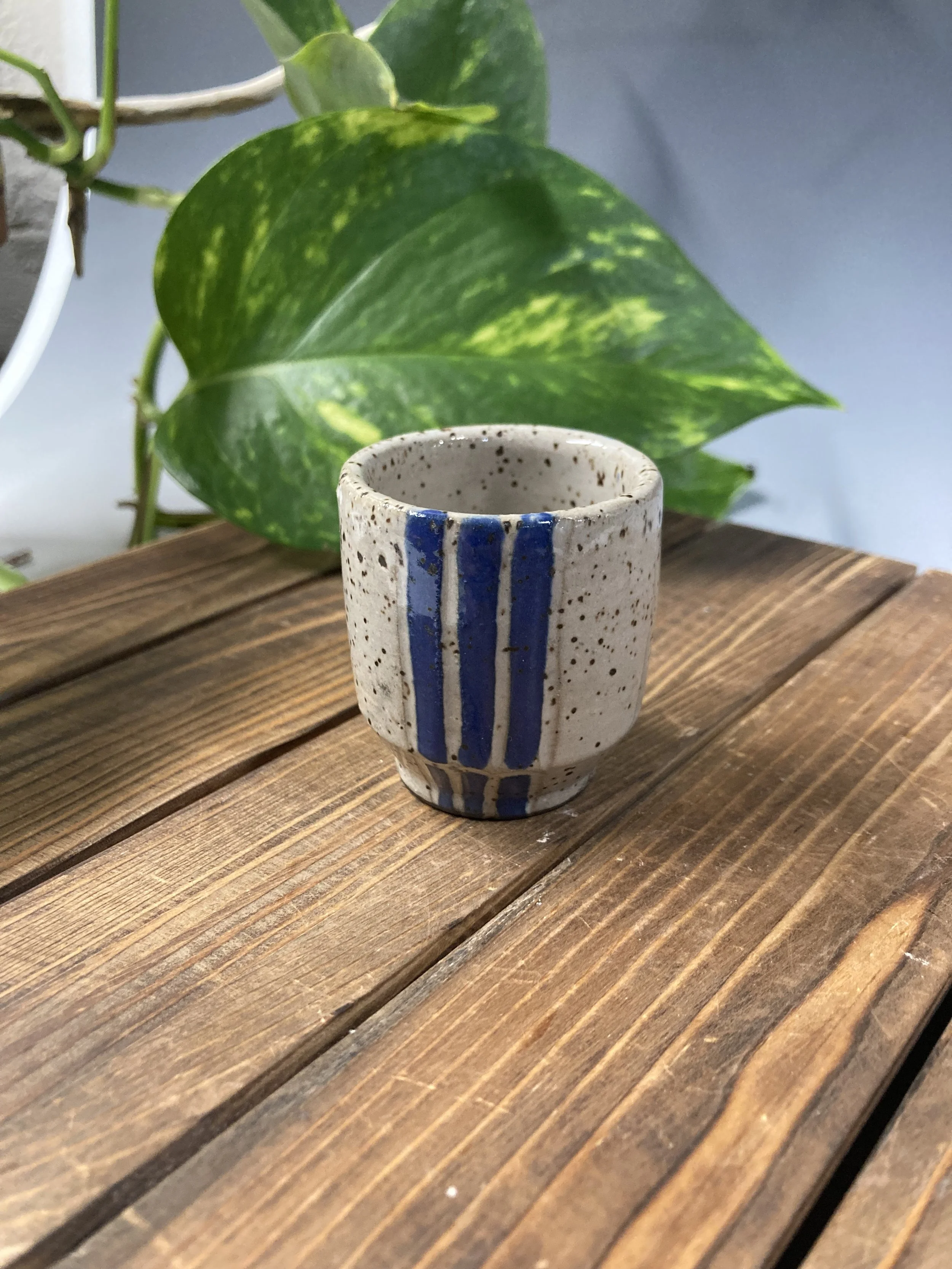 45. Sundial (Striped Shot Glass)