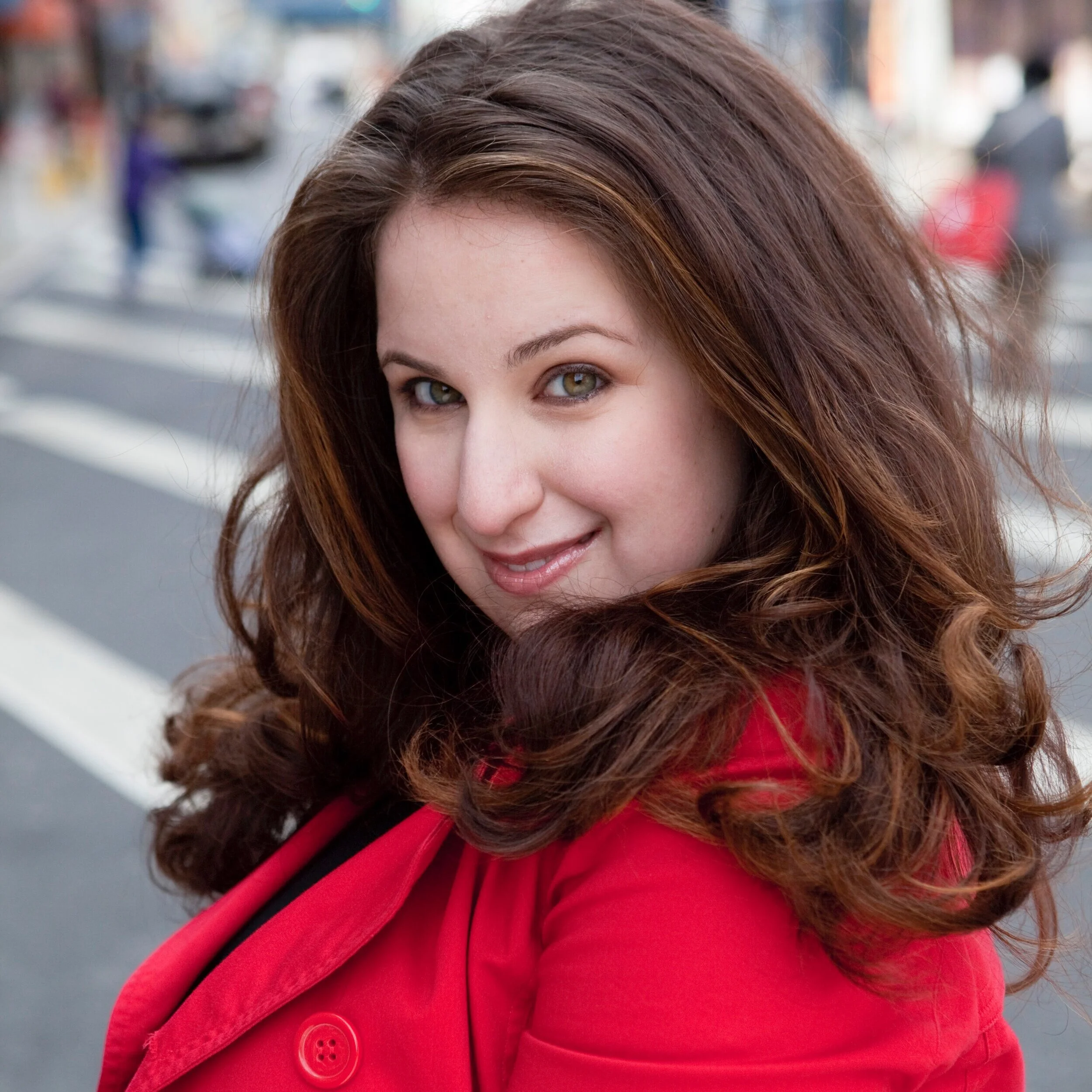 Marisa del Campo, singer, actor, and performance coach in NYC.