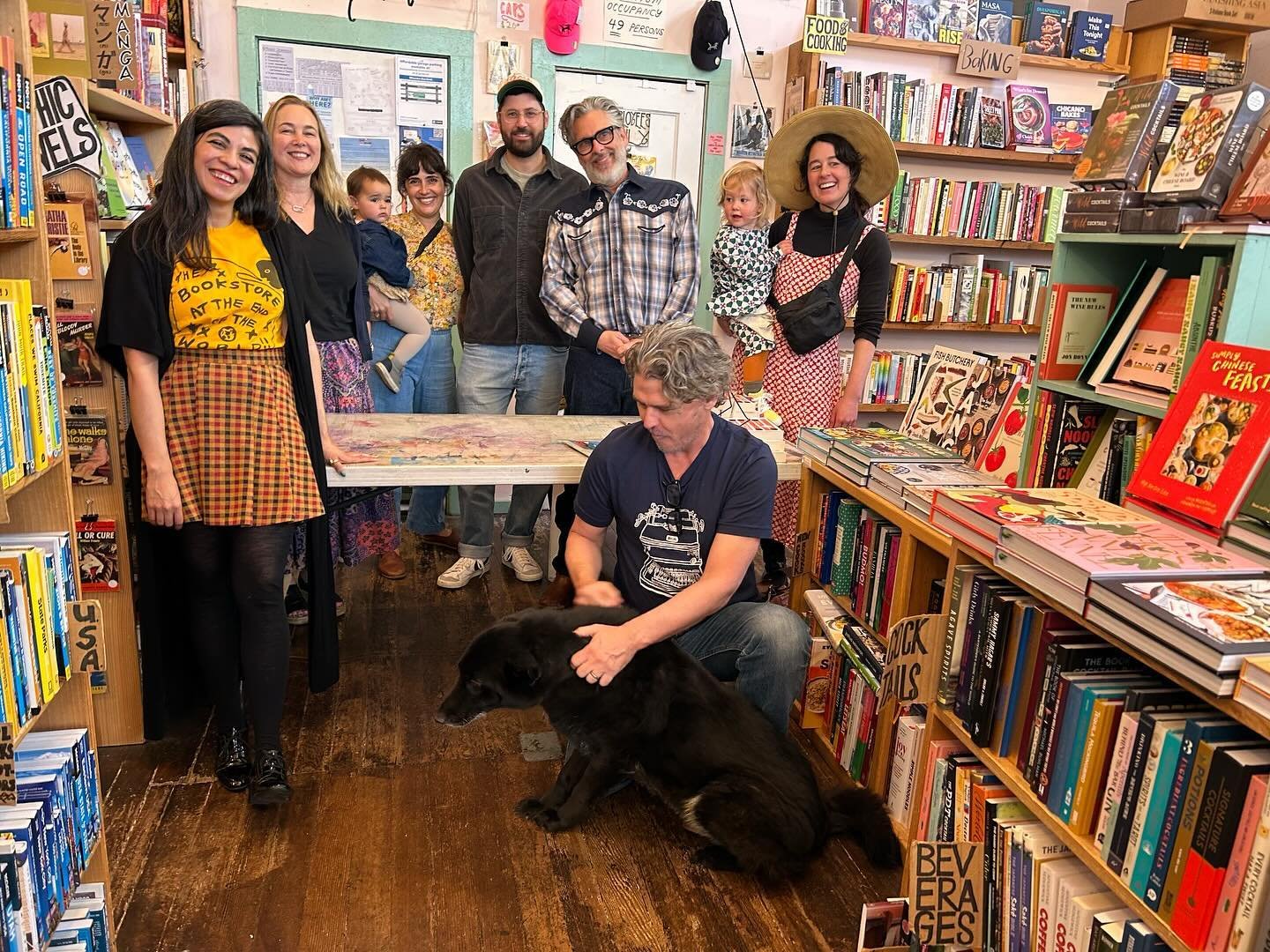 We&rsquo;d like to thank McSweeney&rsquo;s and all the wonderful authors coming by and visiting us this morning! Lots of signed copies still available!@mcswys @ritabullwinkel @michael.chabon @i__rojascontreras @iam_daveeggers @dgumbiner @laurenemarkh