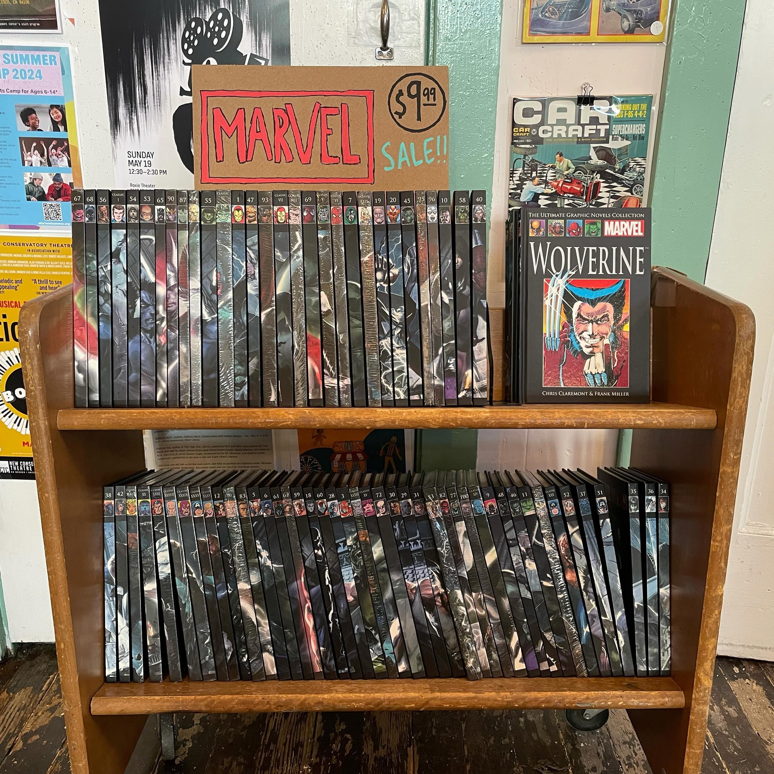 Bub, we&rsquo;ve got some issues! Swing into some sweet savings on this giant collection of marvel hardcovers, only 9.99 each. 🤘🕸️💥
