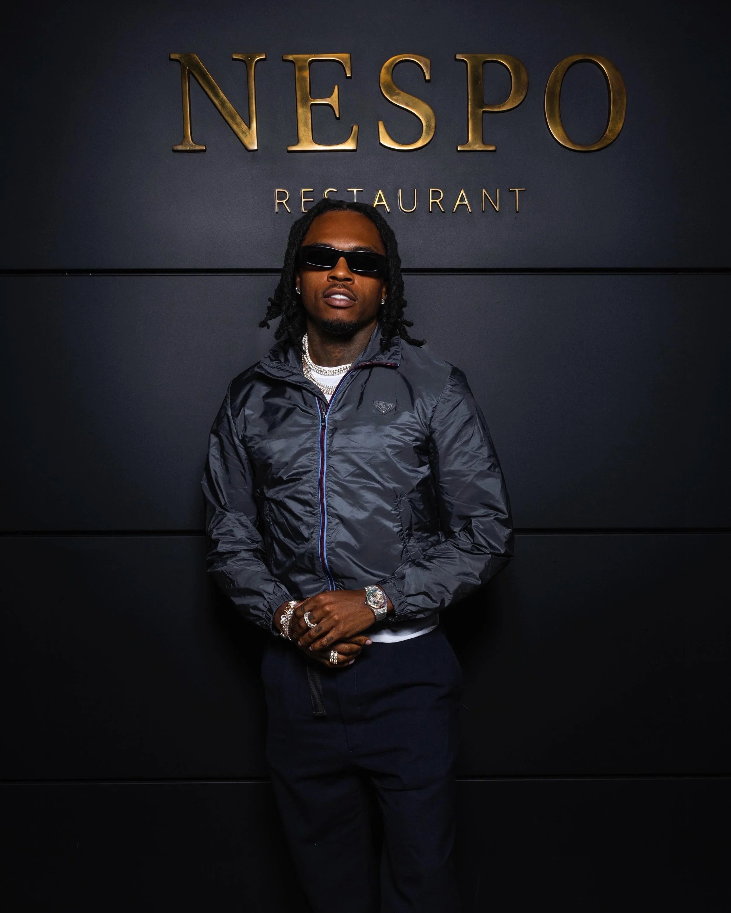Dinner at NESPO last night before hittin&rsquo; the Cannes red carpet today 🎬✨ @gunna