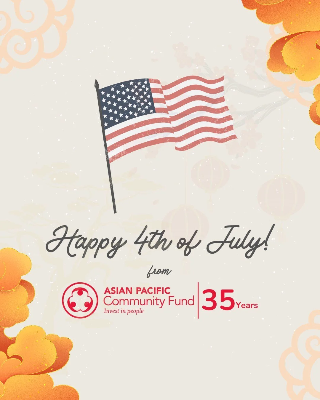 Today, we reflect on Independence Day as a reminder of our shared values and ongoing work to uplift underserved communities.

At APCF, we're committed to building stronger, more inclusive communities&mdash;together. Thank you for being part of this j
