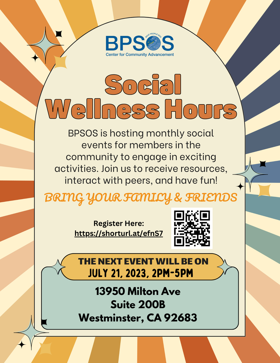BPSOS Social Wellness Hours — Asian Pacific Community Fund