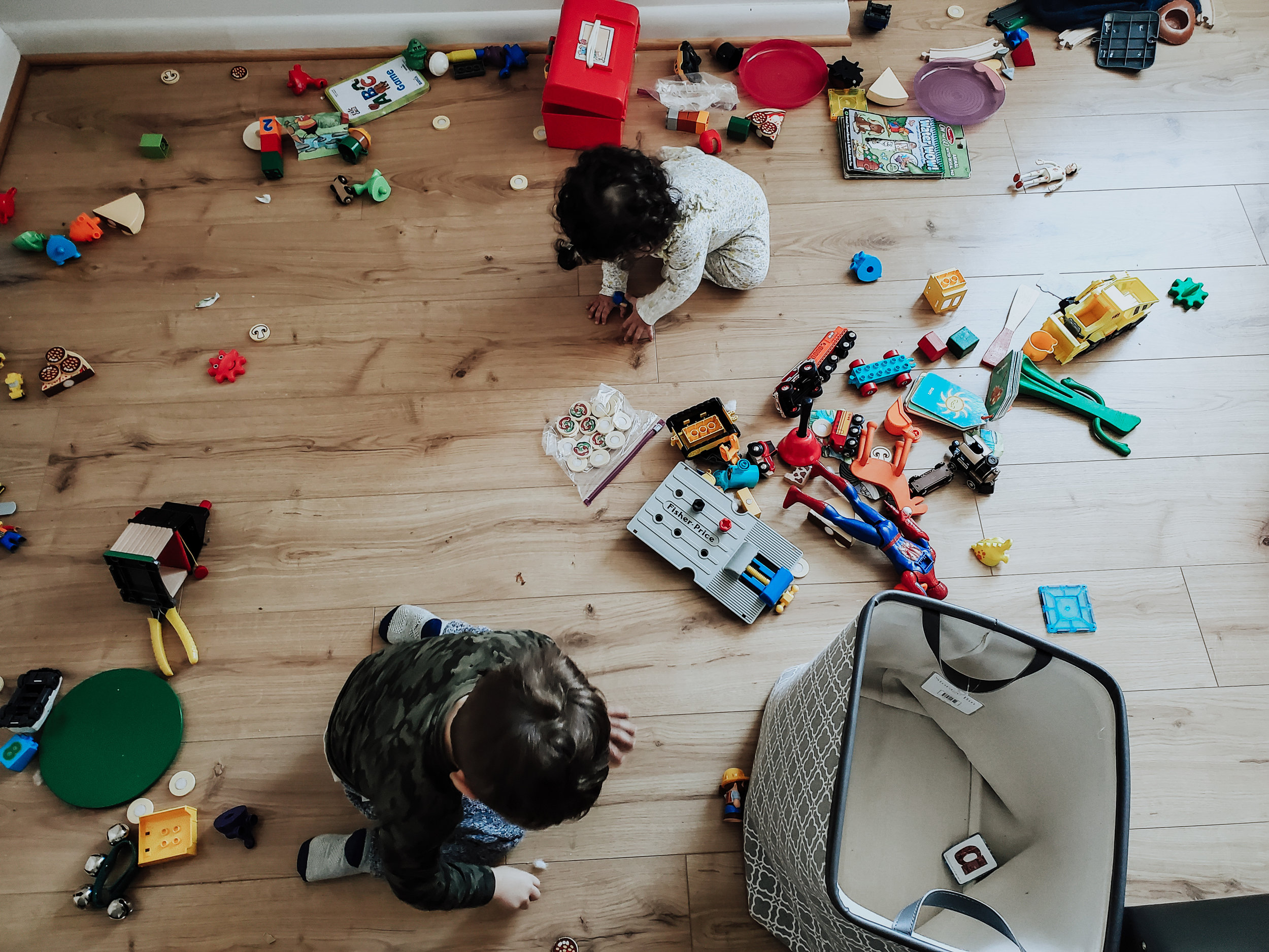 How I Decluttered My Toddler's Toys Before the Holidays! 