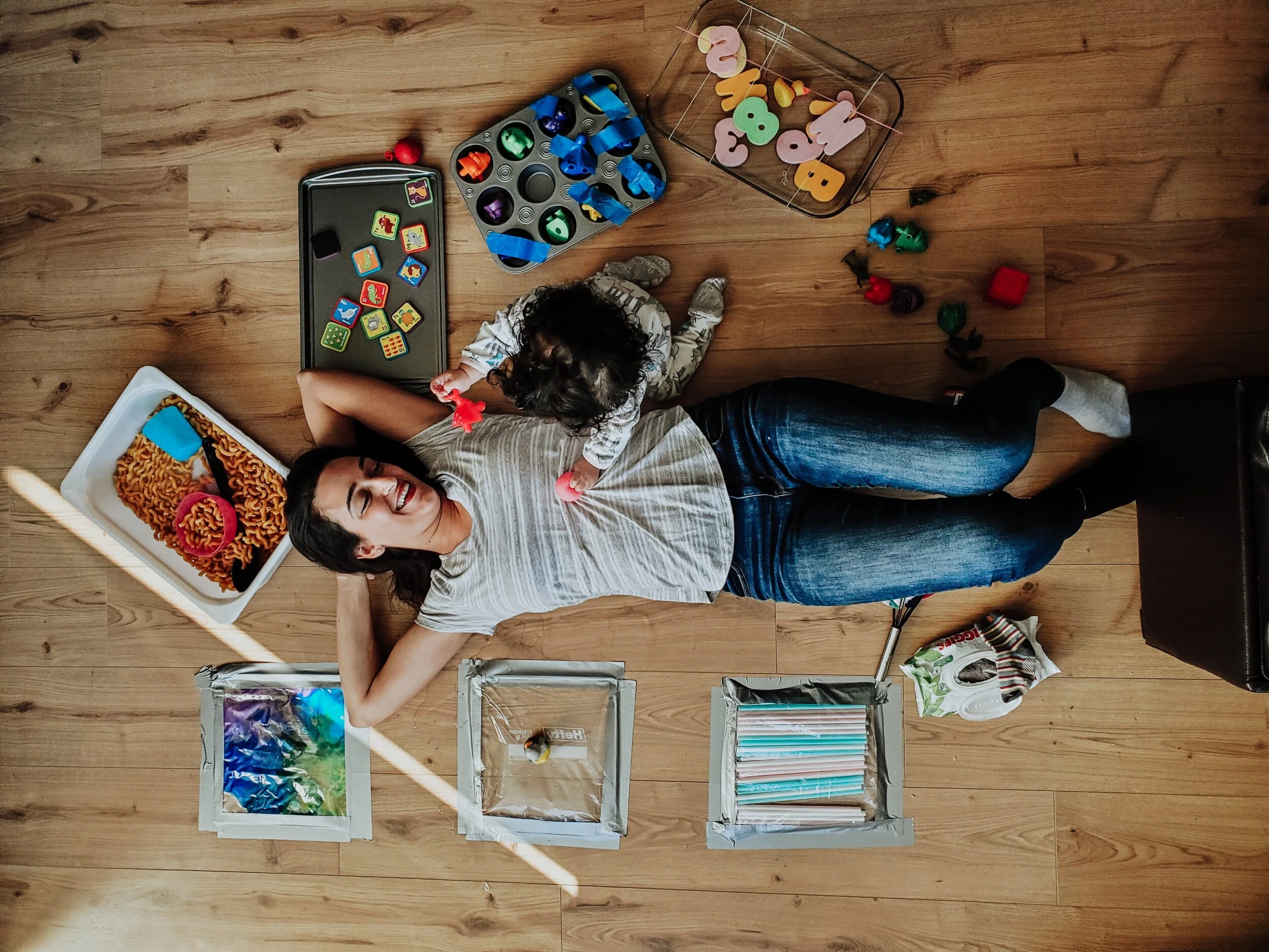 Sensory Play Activities for Babies Using Items Around Your House