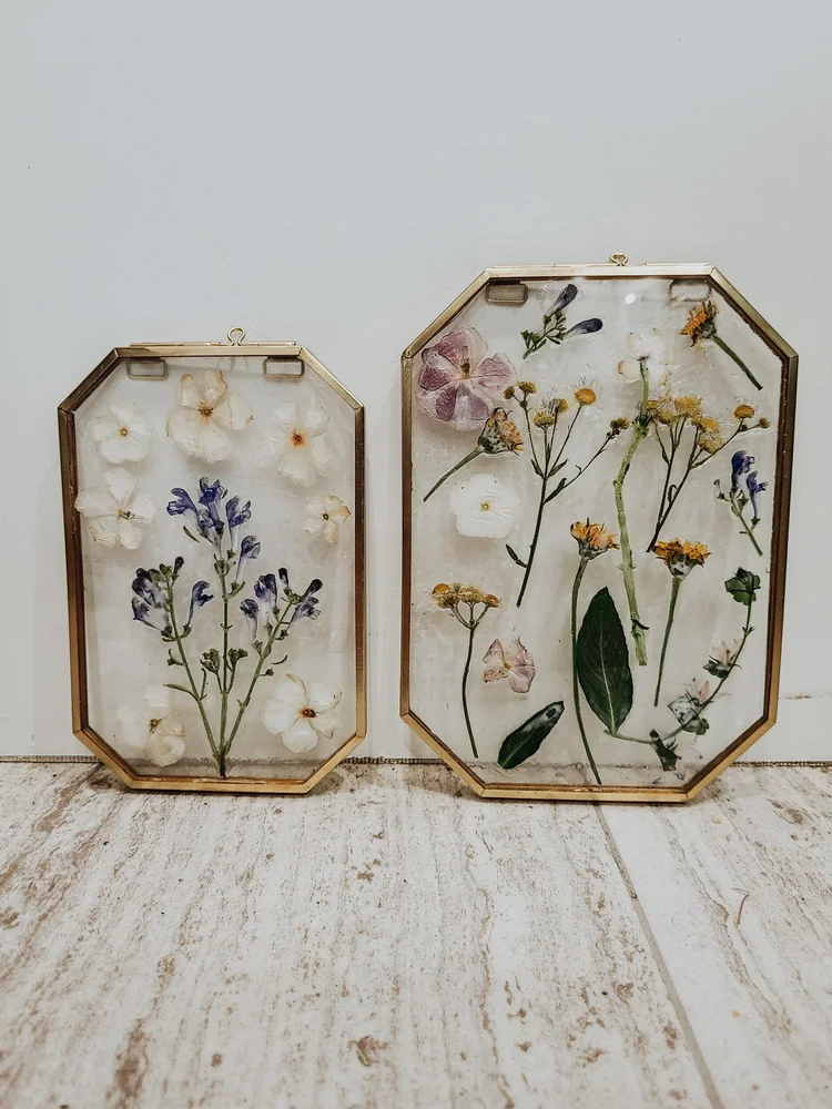DIY Pressed Flower Frame — Cool Mom and Collected