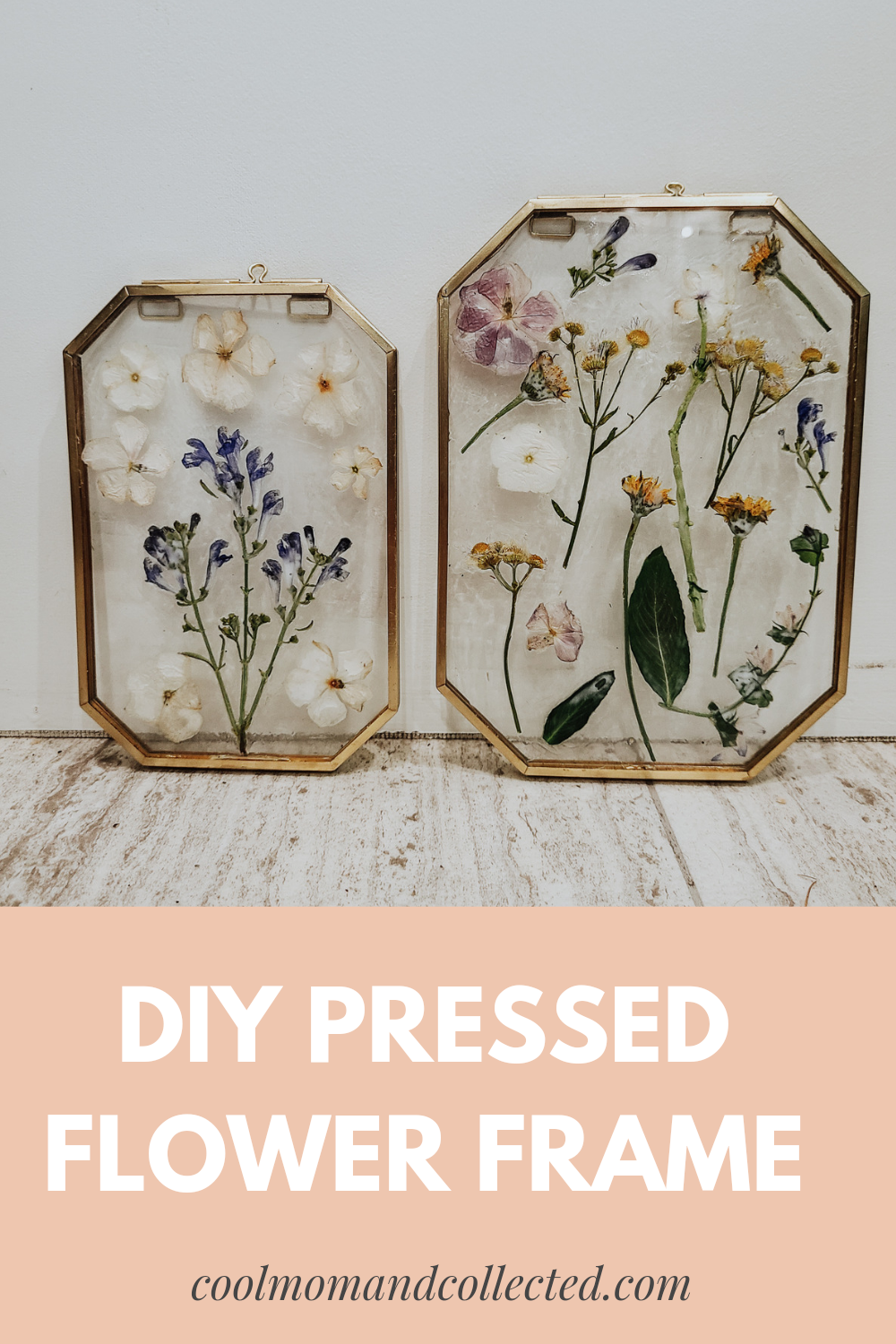 DIY Pressed Flower Frame