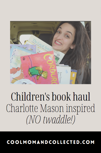 Thrifting a Charlotte Mason Library of Living Books! | Homeschool Mom of Four