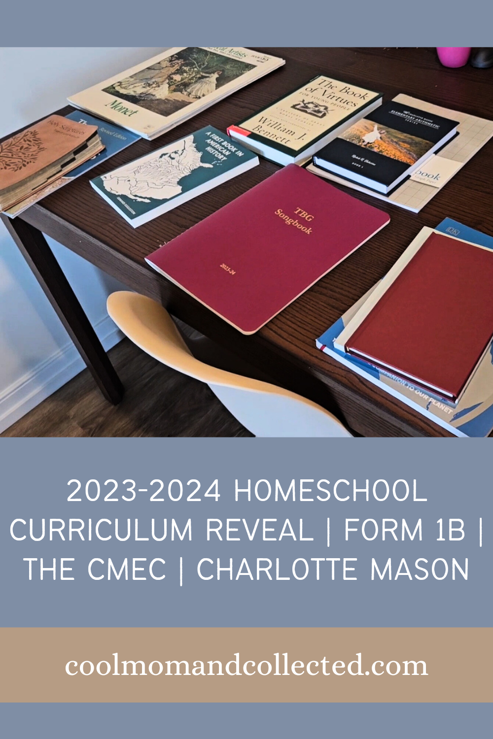 2023-2024 Homeschool Curriculum | The CMEC | Form 1b |Charlotte Mason