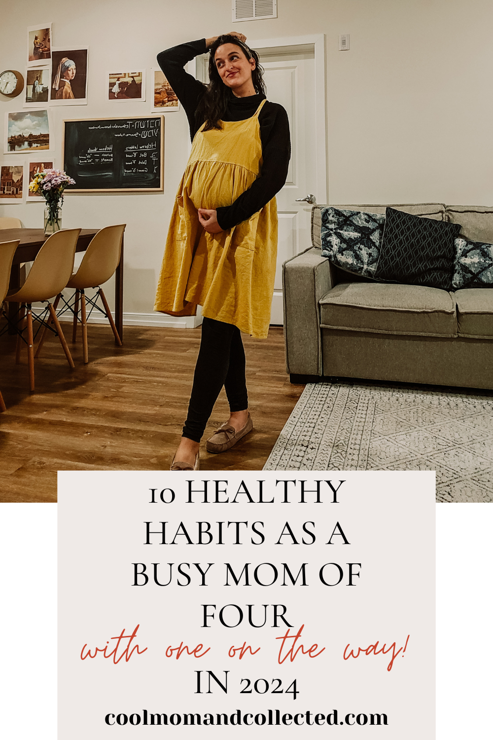 10 Healthy Habits as a Busy Mom of Four (with one on the way) in 2024