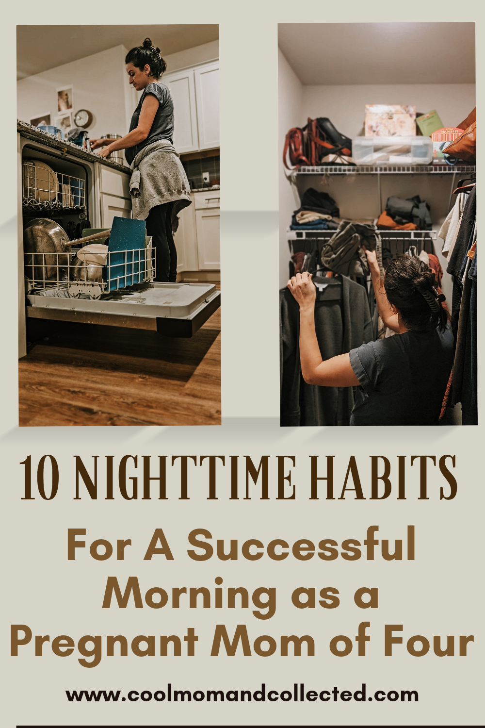 10 Nighttime Habits For a Successful Morning as a Pregnant Mom of Four
