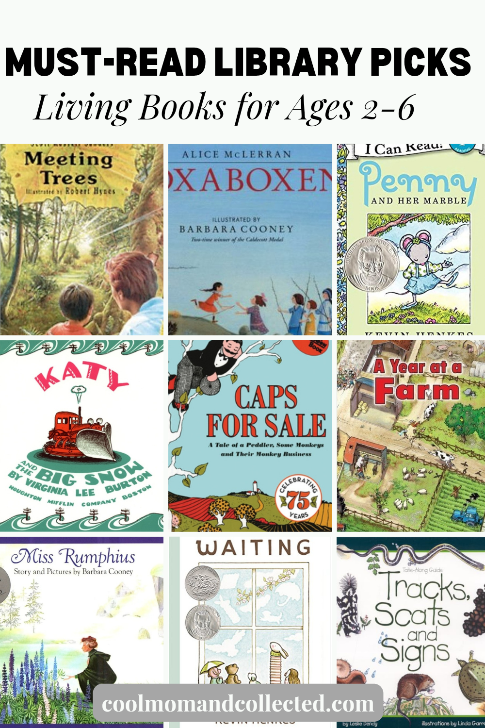 Must-Read Library Picks! | Living Books for Ages 2-6 y/o