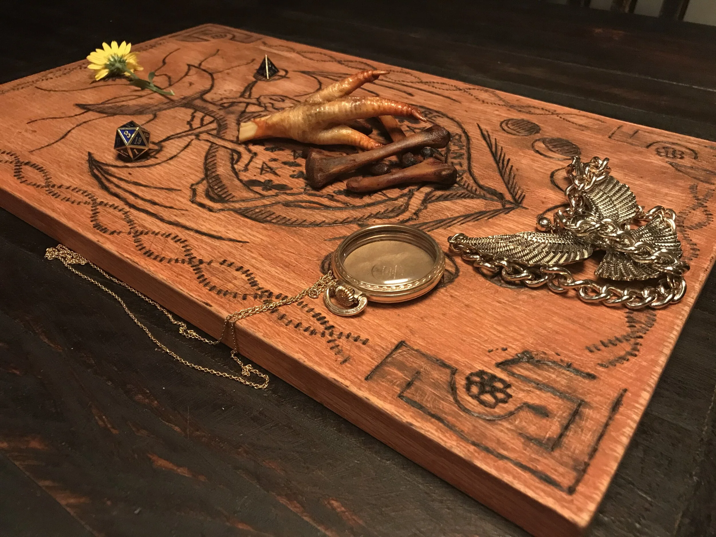 Completed Cult Game-board