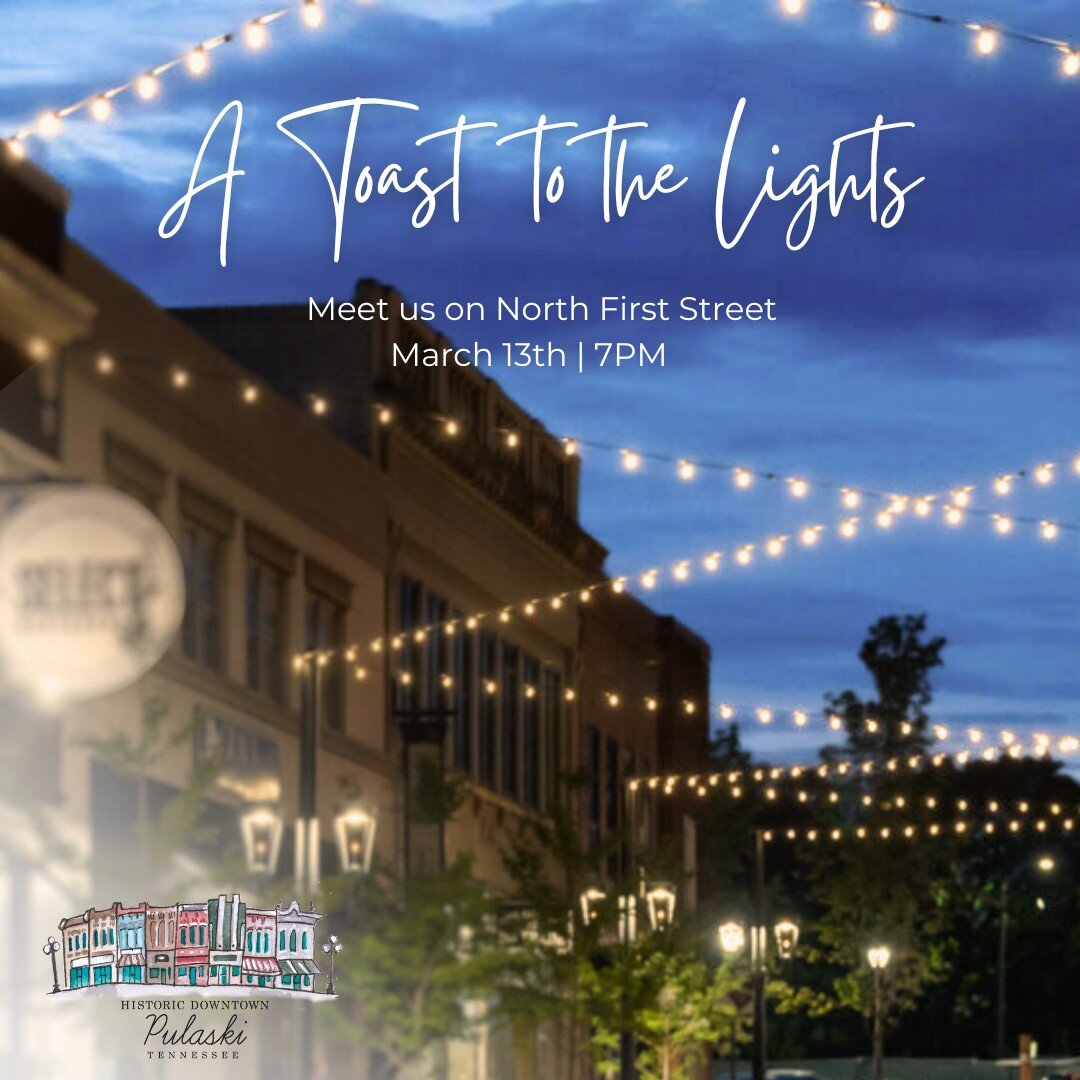 🌟After months of talk and planning, we are excited to light up North First Street! 

🌟Creating a space where people want to be creates a space where restaurants and retailers want to be. A little light to set the tone is a great start!

🌟Meet us o