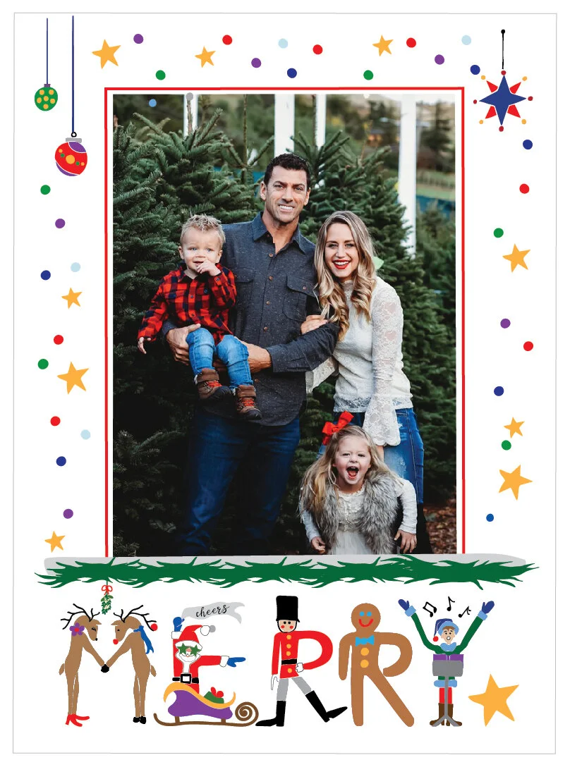 Mighty Merry Photo Card