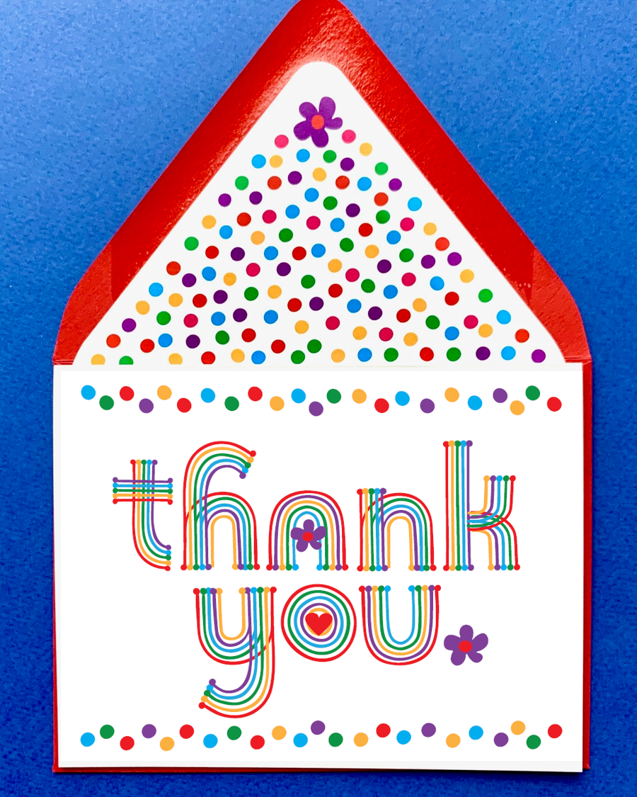 NEW Rainbow - Thank You