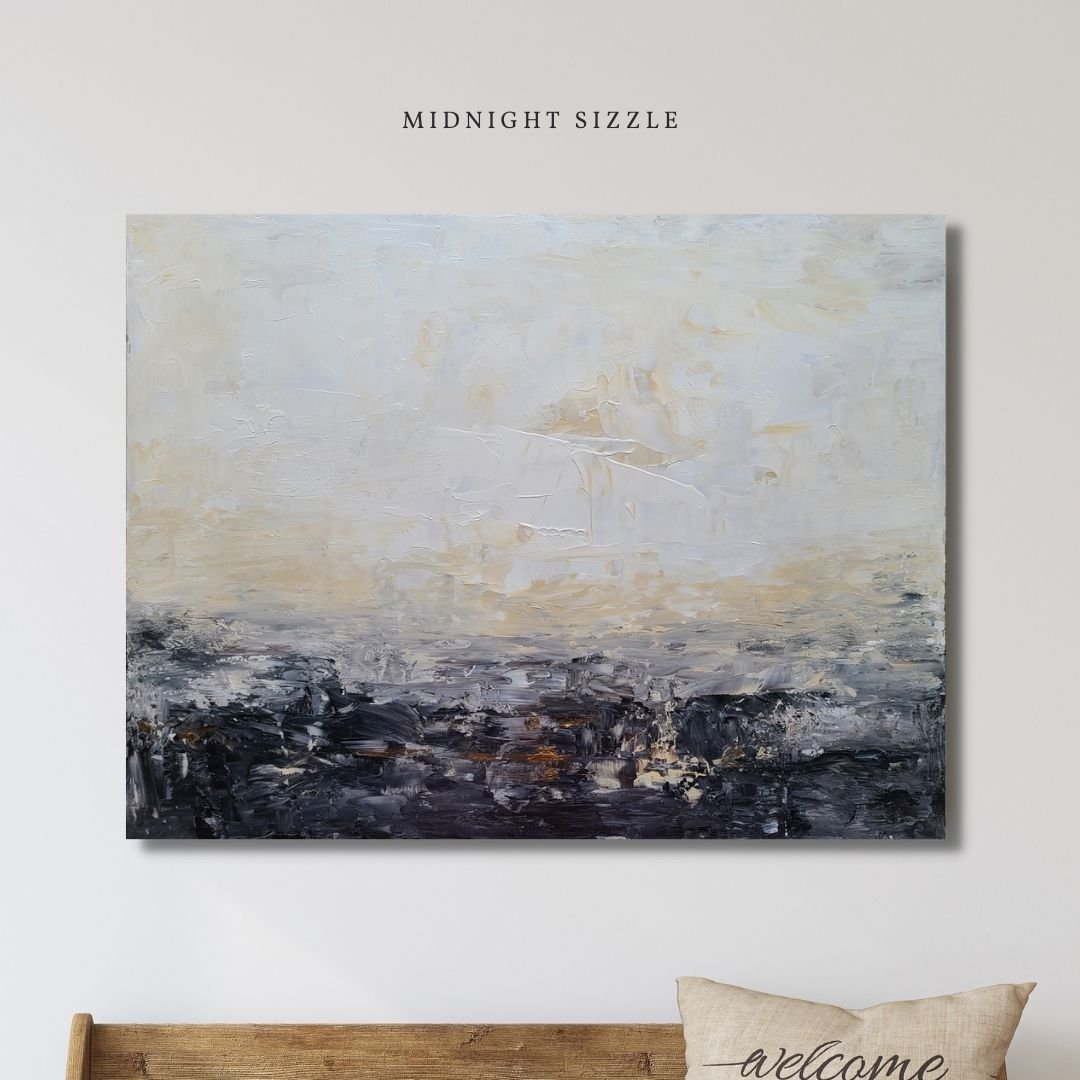 modern abstract landscape wall art