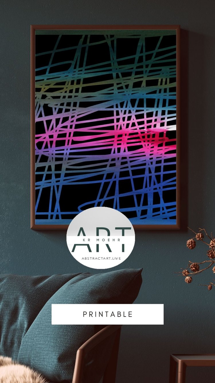 dark abstract art printable wall prints
