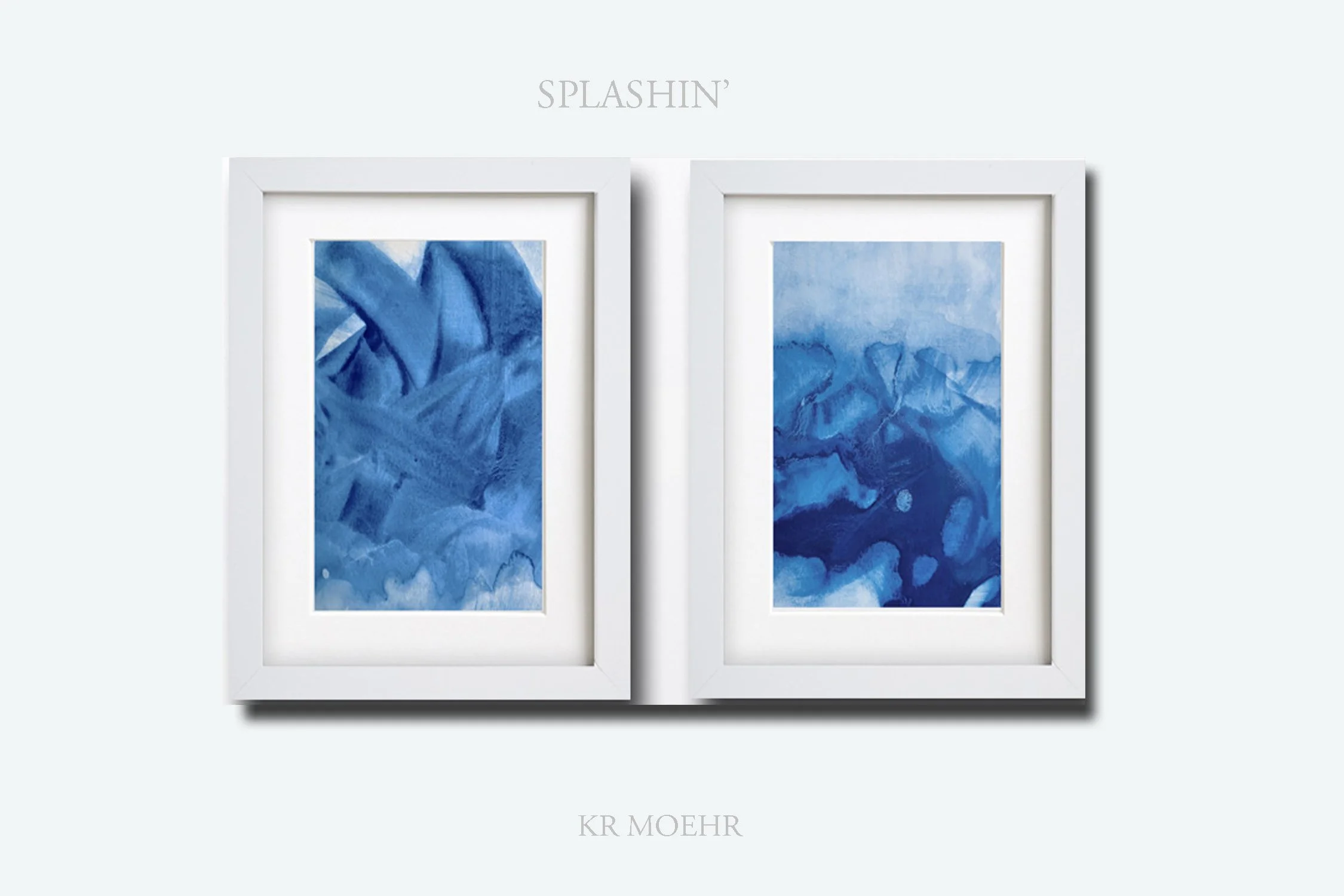 SPLASHIN' Original Watercolor Painting Set
