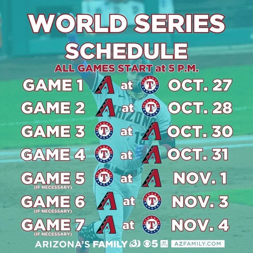 Scottsdale King I has World Series availability. Book now! #worldseries2023 #diamondbacks #arizonadiamondbacks