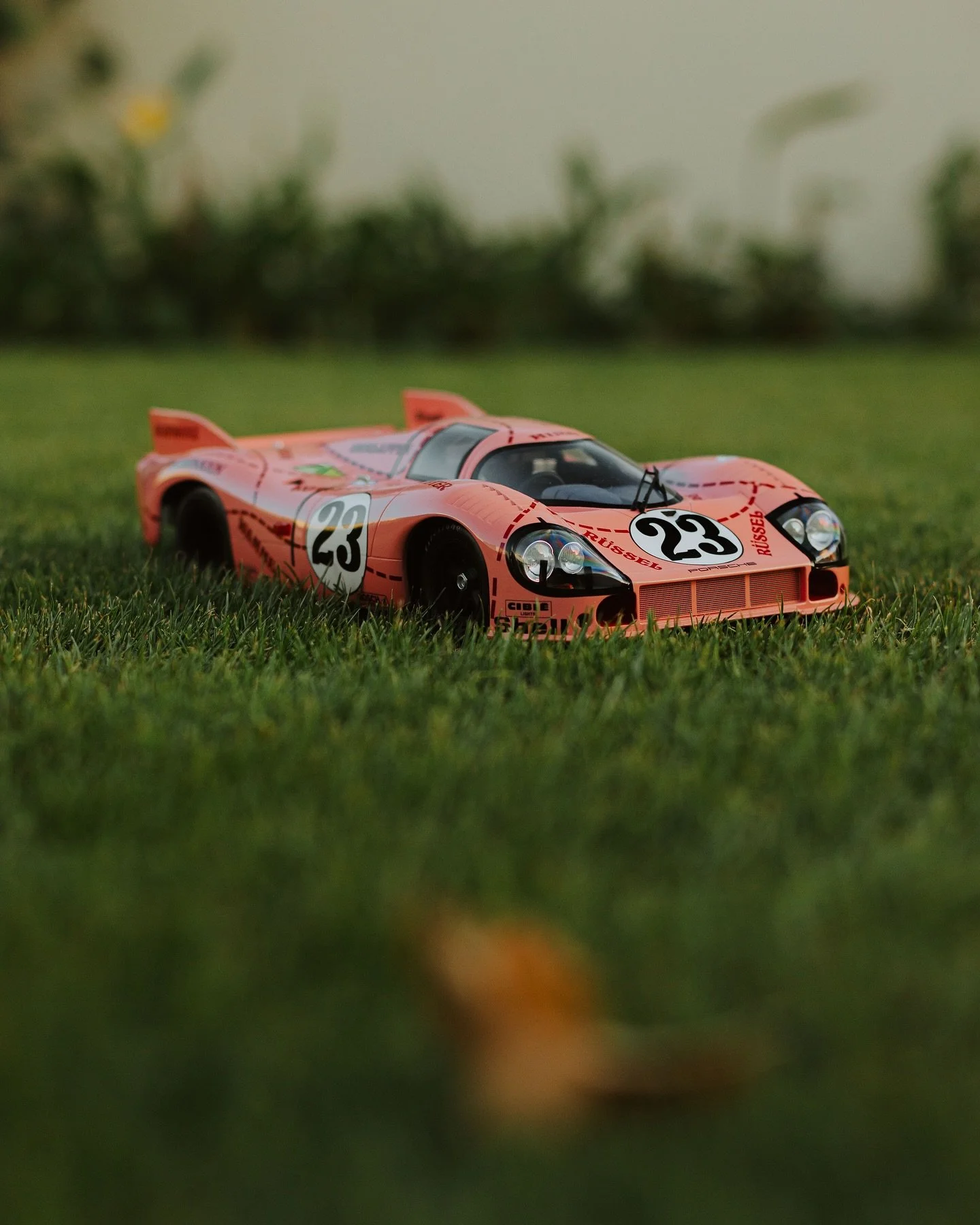 The Pink Pig &bull; Porsche 917/20 in 1/12 scale. 

A big thank you to @dcc.uae for this pleasant and unexpected gift! It has now become a very special part of my small but growing collection. 🙏🏽🙏🏽