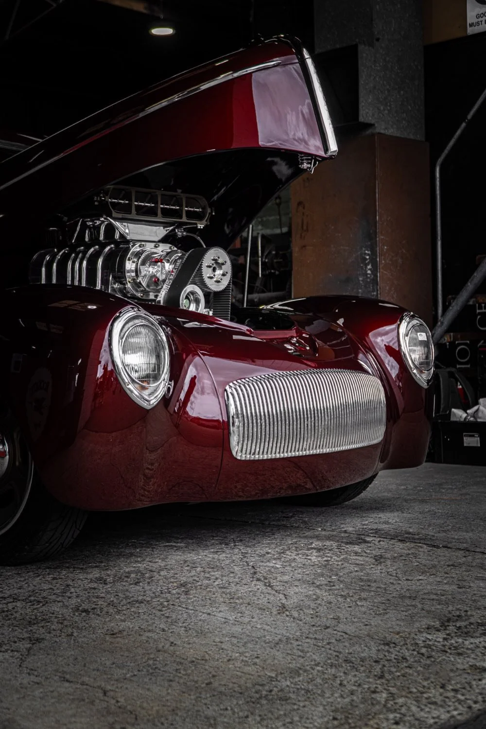 Willys Coupe paint correction and graphene coating at Autoproject NZ