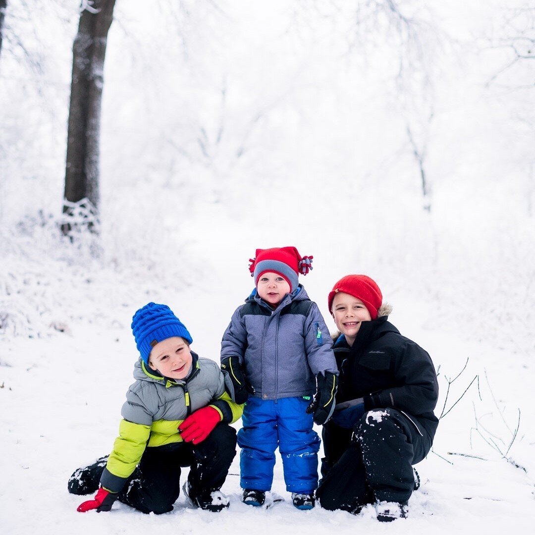 Late last week local meteorologists were calling for 5-8 inches of snow today. My kids were super excited to hear this! Looking at the forecast today,  I'm not sure we will get even an inch of snow! 🤷&zwj;♀️

 #childhoodunplugged #candidchildhood #c