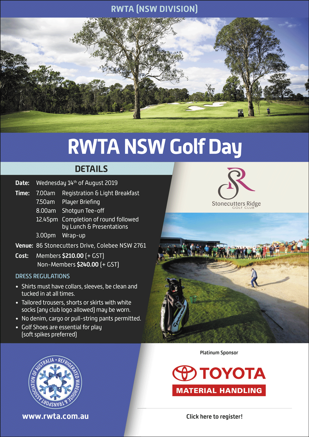 RWTA NSW Golf Day 2019