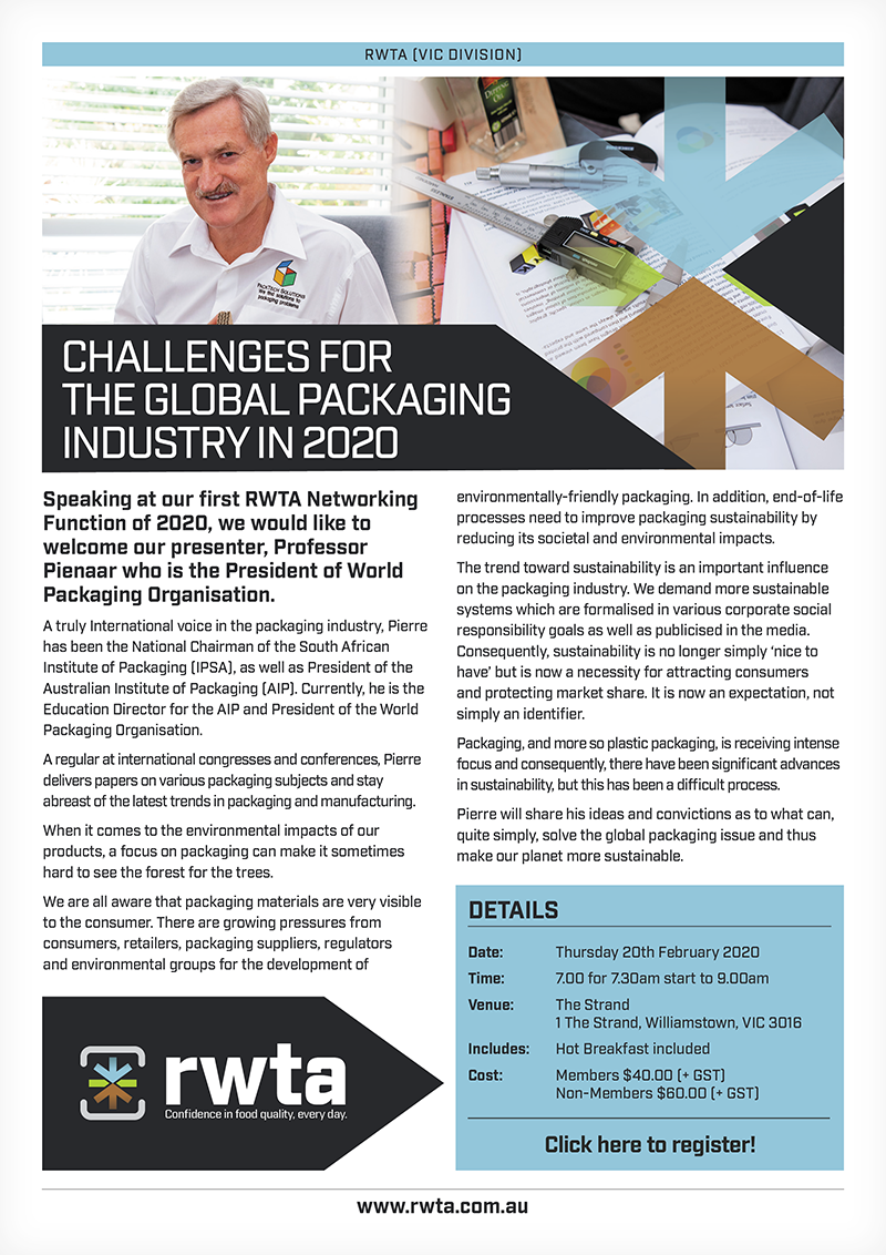 RWTA (VIC Division) Networking Event  