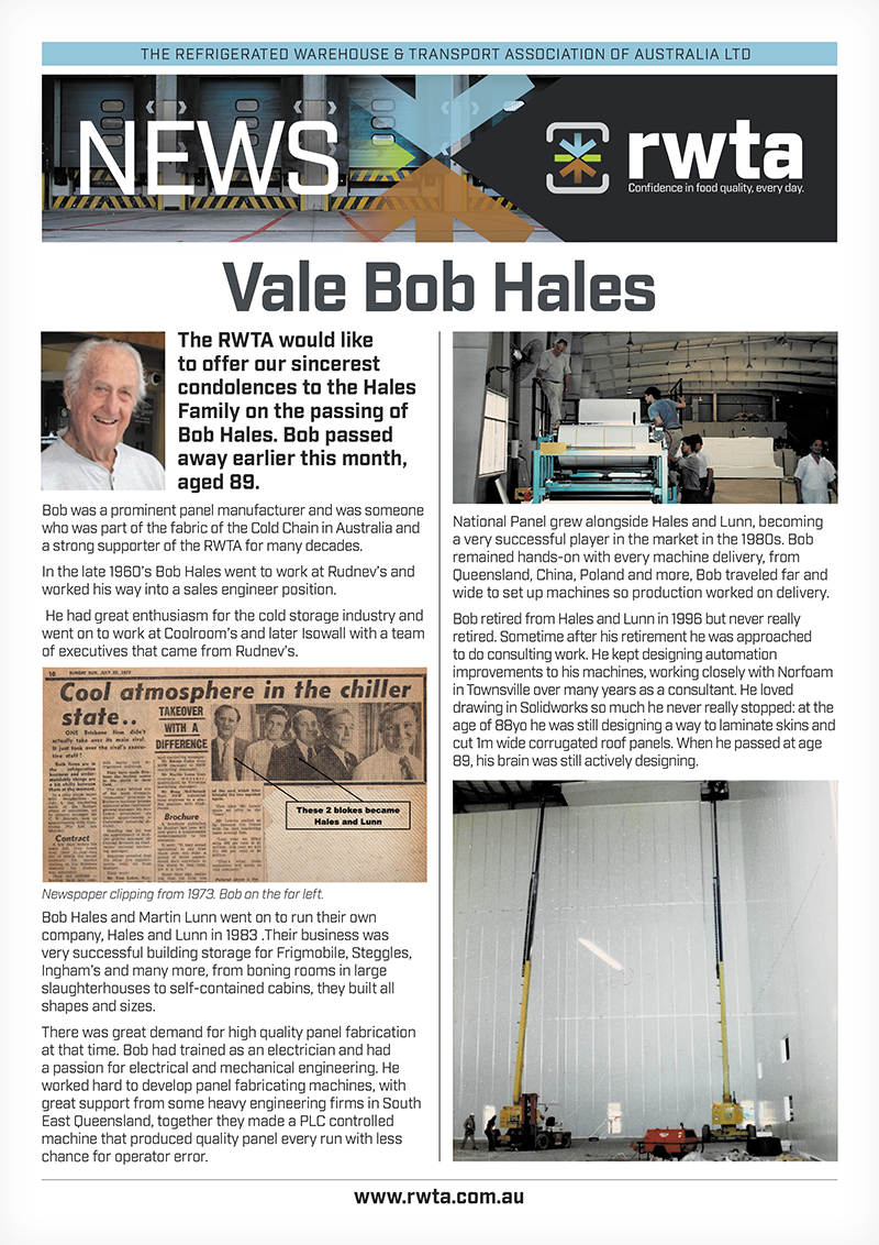 Vale Bob Hales