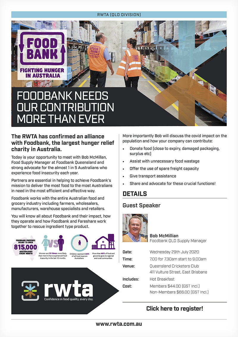 RWTA (QLD Division) Networking Event  