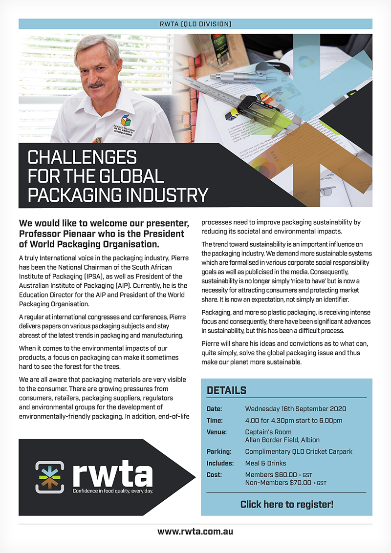 RWTA QLD Happy Hour and Presentation  