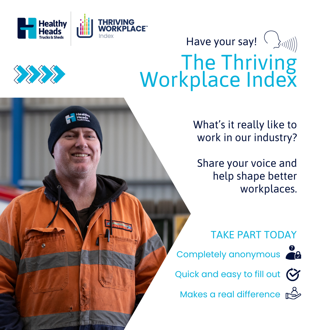 Have Your Say: Help Shape a Thriving Transport and Logistics Industry with the Thriving Workplace Index (TWI) survey.