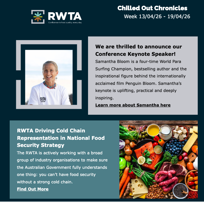 RWTA Chilled Out Chronicles | Week 13/04/26