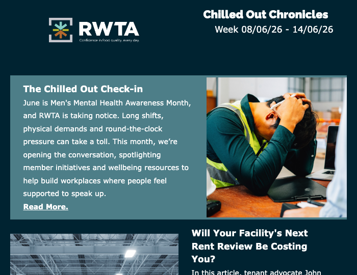 RWTA Chilled Out Chronicles | Week 8/06/26