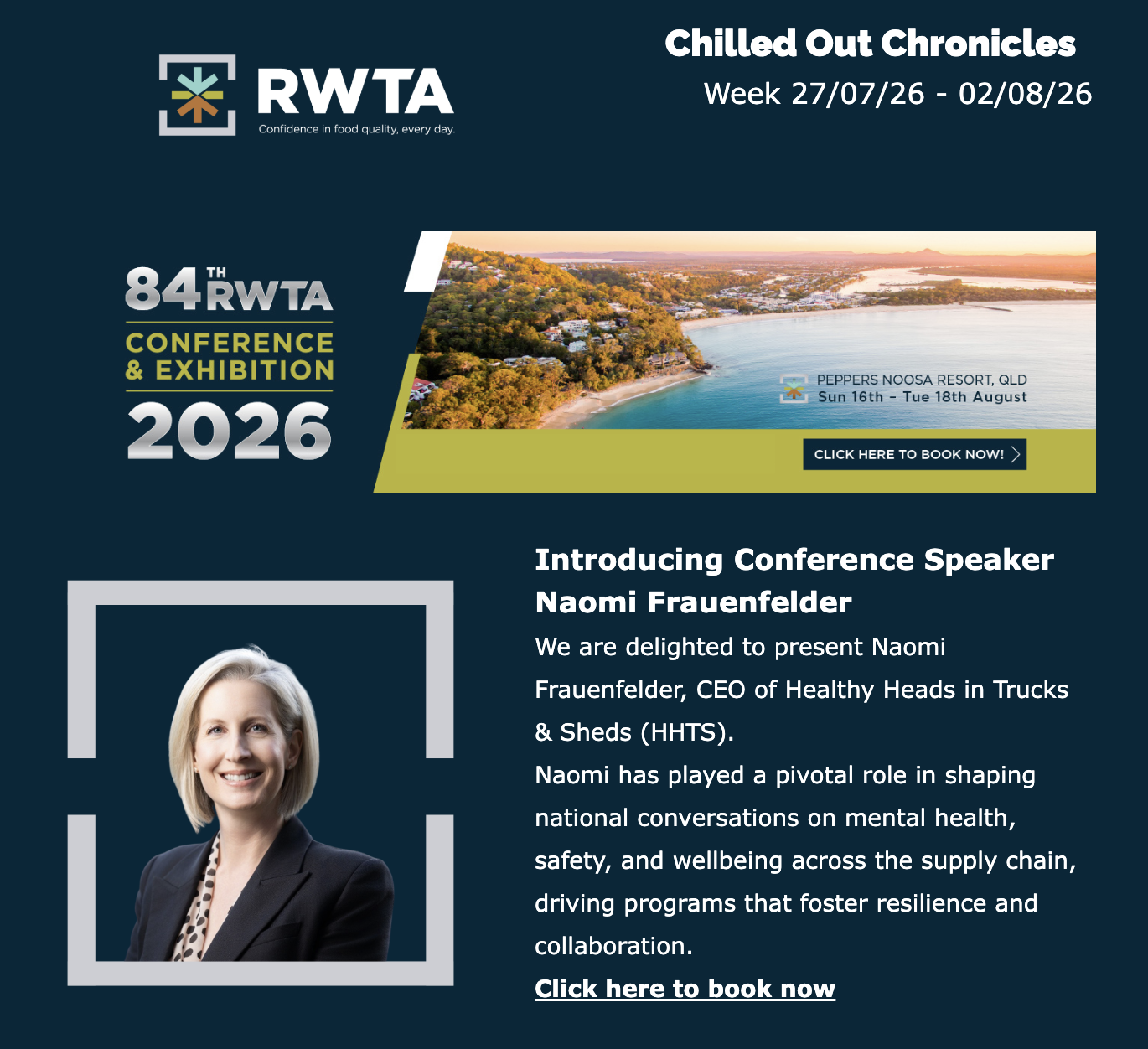 RWTA Chilled Out Chronicles | Week 27/07/26