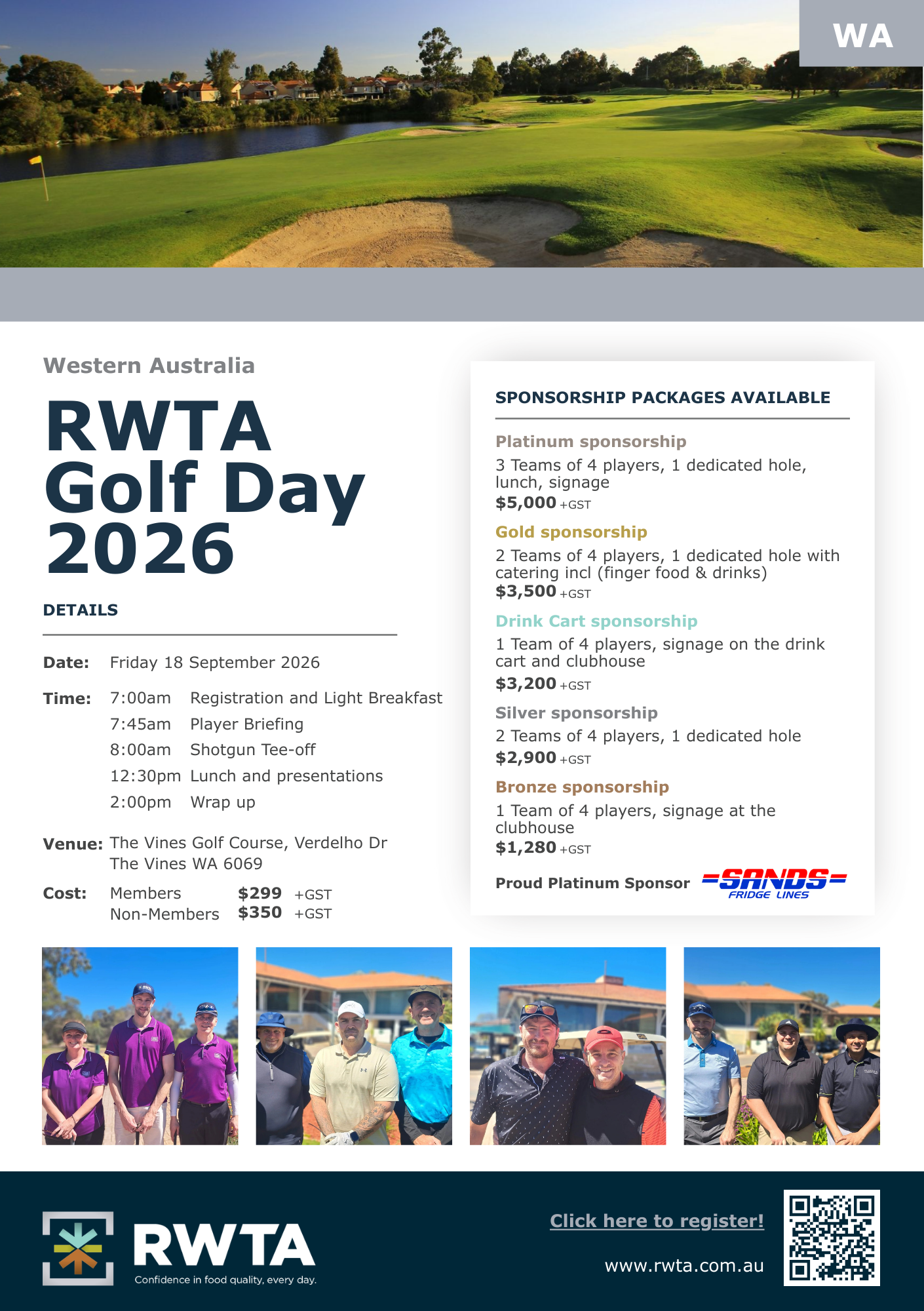 WA Golf Day 2026