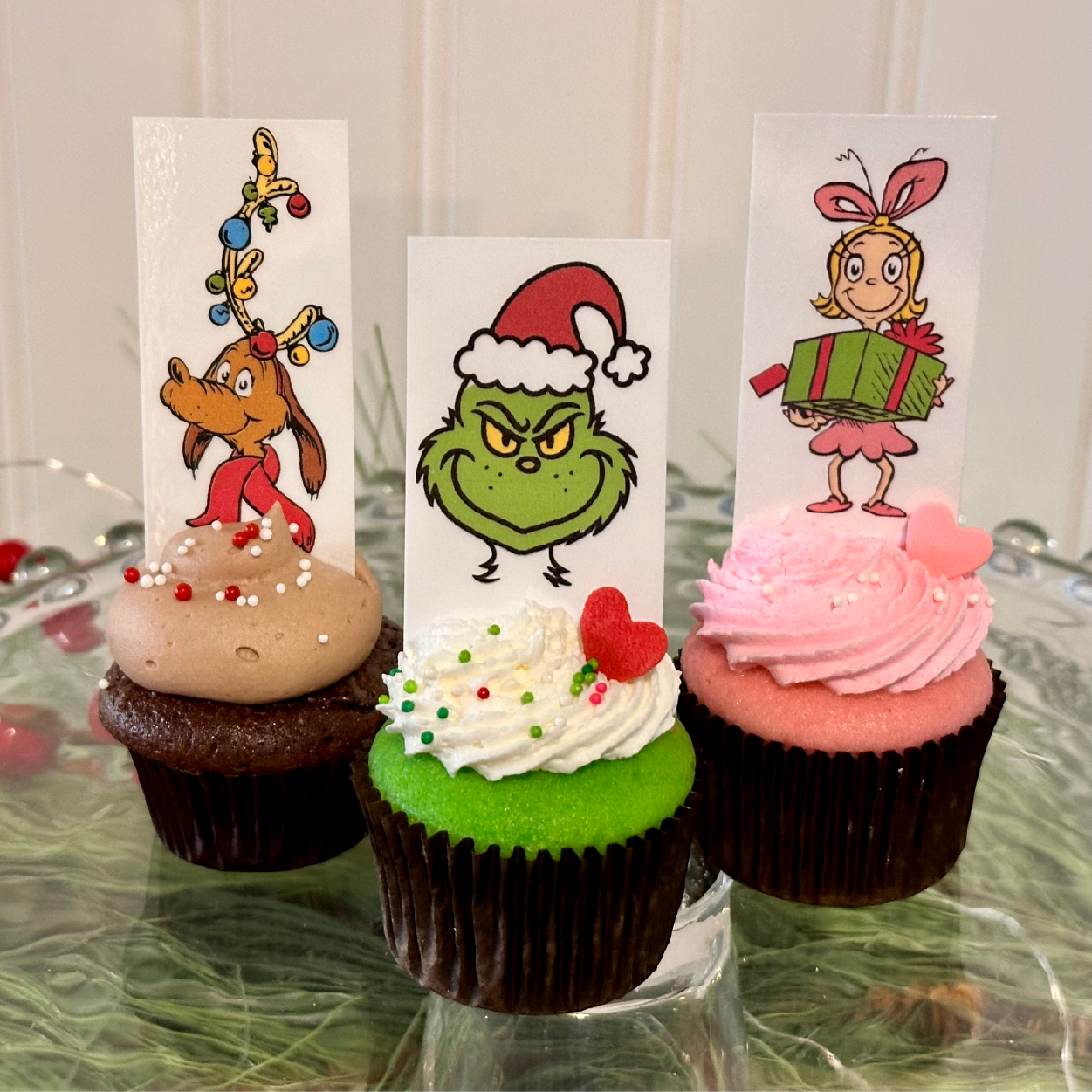 The Grinch Cupcake Variety Box