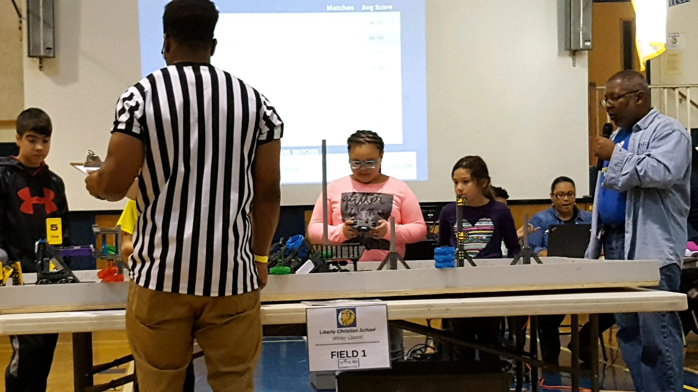 Volunteer Referees and Announcers from UPS