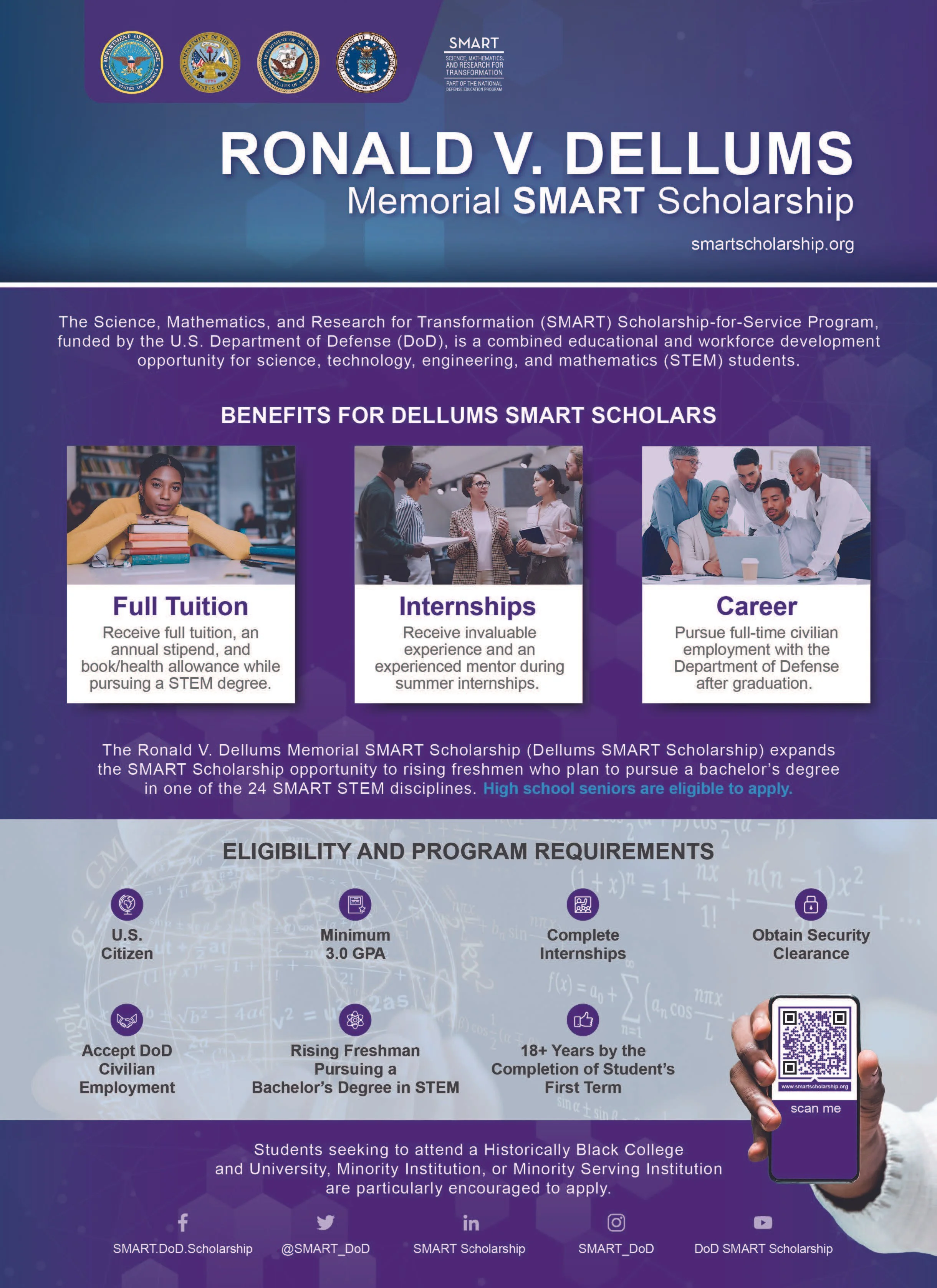 College Scholarships for High School Seniors!!