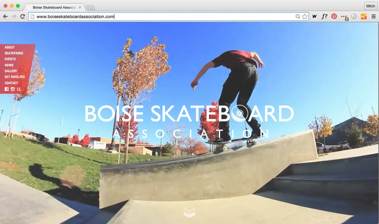Boise Skateboard Association site — Mitch Kuhn
