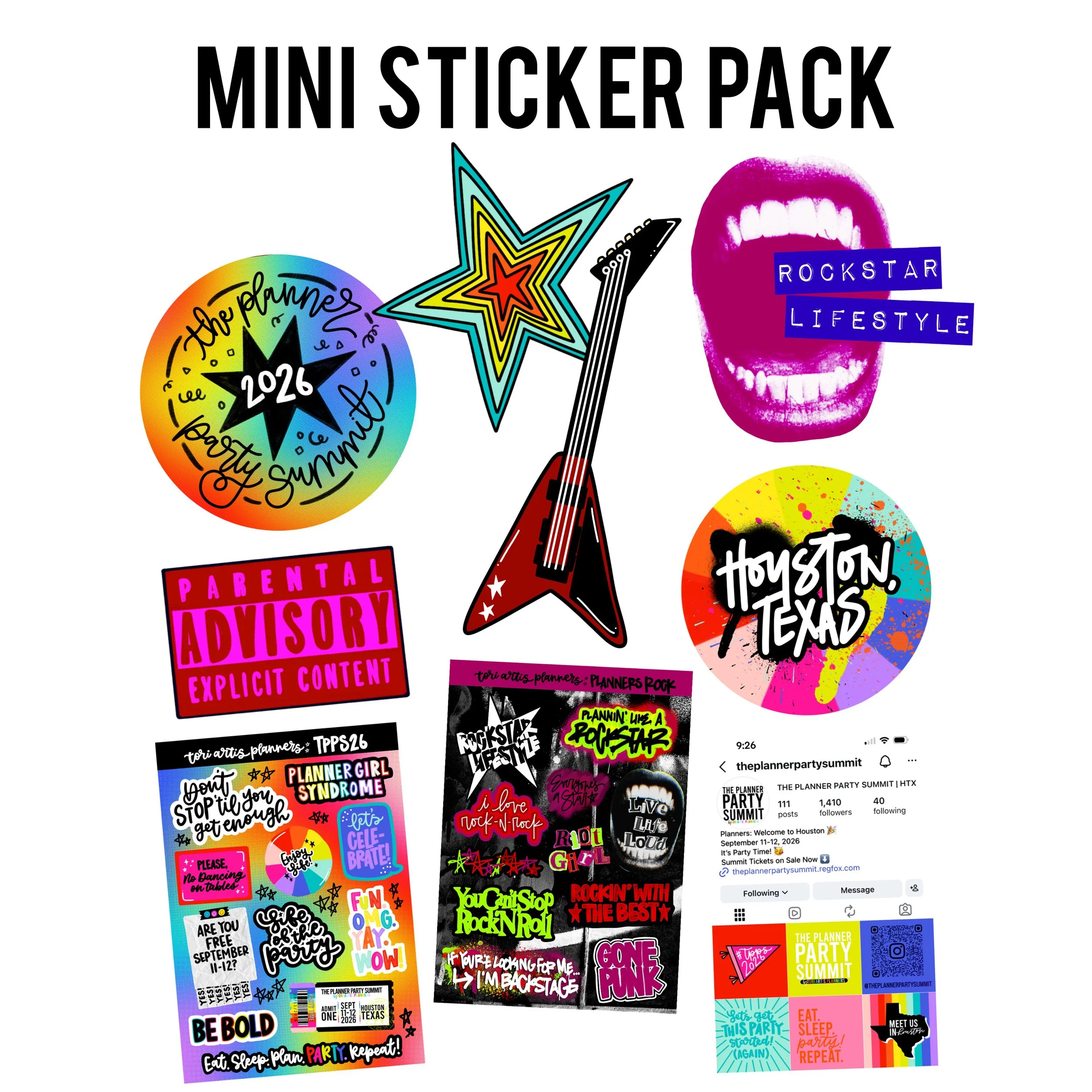MINI STICKER PACK