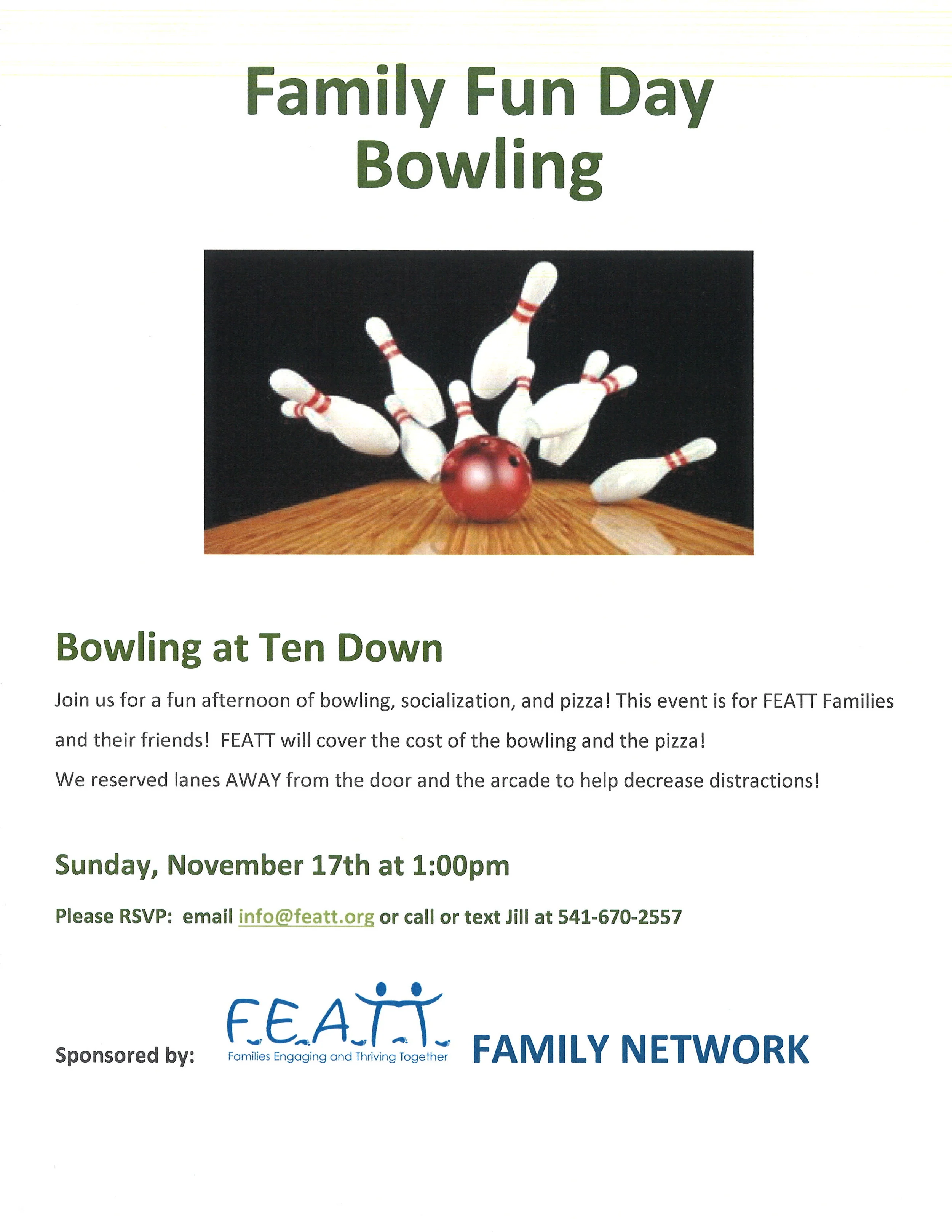 Family Fun Day- Bowling